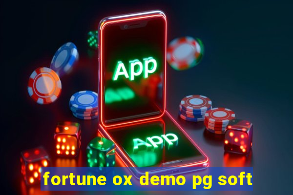 fortune ox demo pg soft